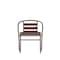 Flash Furniture Lila Bronze Metal Restaurant Stack Chairs with Metal Slats, 4PK 4-TLH-017C-BZ-GG - alternate 5